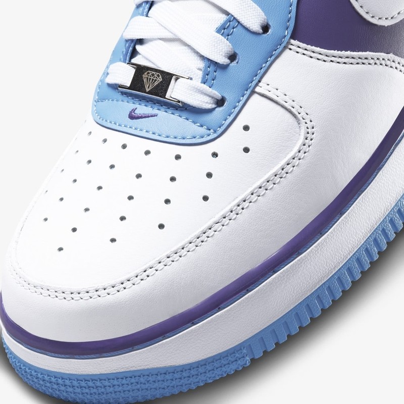 NBA x Nike Air Force 1 Lakers | DC8874-101 | Grailify